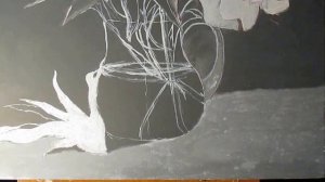 Рисуем пионы - Подготовительные слои - многослойная #живопись - часть 2