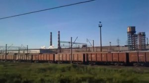 Вид из окна поезда 618 Санкт Петербург   Вологда