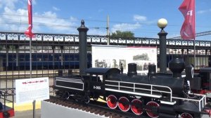 Выставка паровозов в Воронеже! Обзор выставки железнодорожной техники на вокзале Воронеж-1.