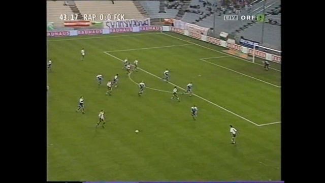 13. Runde Rapid - FC Kärnten 0:1 (0:0) 30. 9. 2001 смотреть онлайн