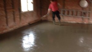 заливка бетонного пола в частном доме