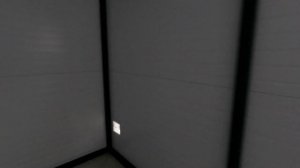 Построили универсальный гараж на участке из сэндвич панелей с навесом и хозблоком