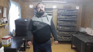 Помещение для перепелов.