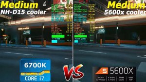 Cyberpunk 2077 - GTX 1050Ti | Ryzen 5 5600x vs i7 6700k