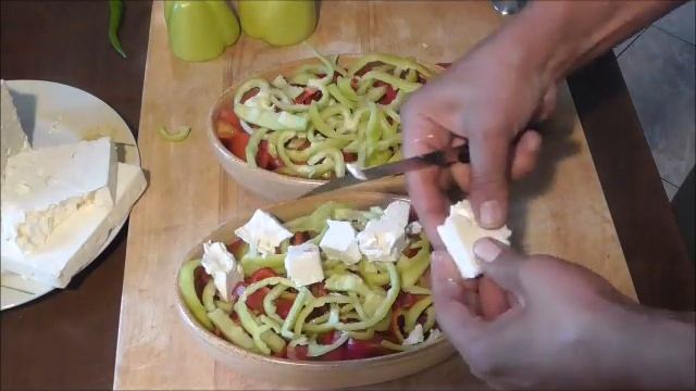 Греческая кухня ?? "БУЮРДИ" греческий тёплый салат