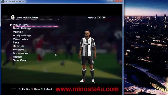 PES 2013 DANI ALVES NEW FACE HAIR 2017 | JUVENTUS FC смотреть онлайн