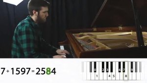 Музыка из последовательности чисел Фибоначчи