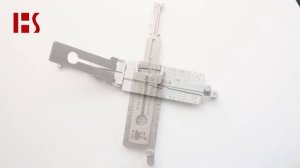 Original Lishi 2 in 1 Pick HU58 Decoder Auto Car Lock Cylinder Key Reader for bmw 075067