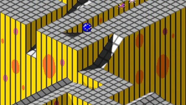 Arcade Longplay [519] Marble Madness смотреть онлайн