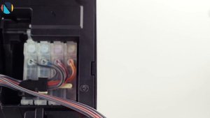 Установка СНПЧ на бесчиповый Epson WorkForce WF-3720