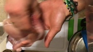 Как разделать куриную ножку для отбивной ! Простая техника !Минута и все готово!