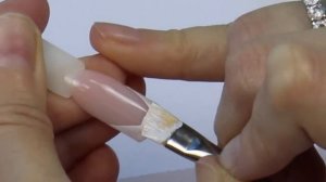 Учимся рисовать френч. Френч скошенной кистью. Урок 3.