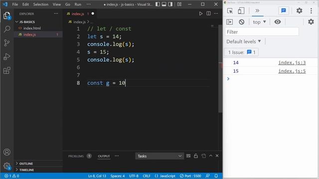 Javascript Variable - let, const, var | Programmingwithmanish