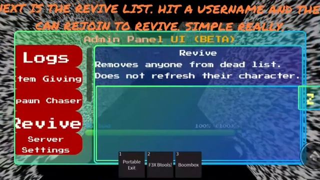 Showcasing the Admin Panel in 6:06 PM INFINITY.