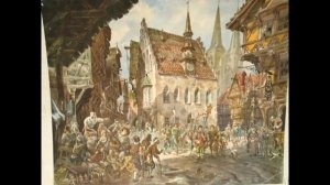 средневековый город в западной и центральной европе