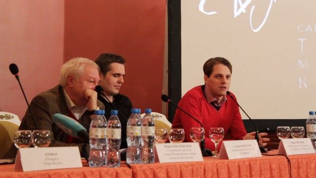 Прессконференция мюзикла "Джекилл & Хайд". СПб. Театр МузКомедии. 2014.