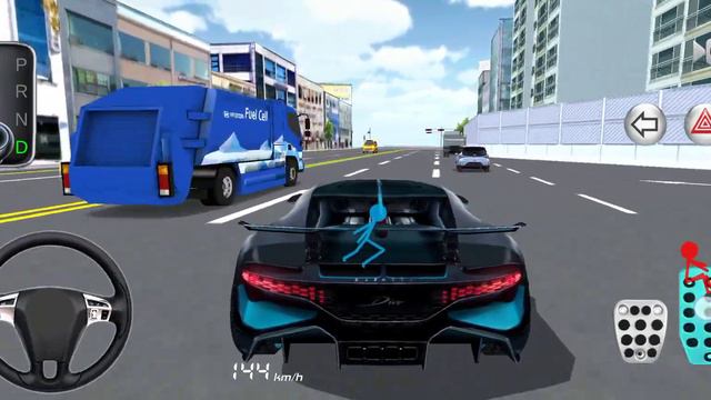 Bugatti Divo SuperCar Drive is on City Road - 3d Driving Class Simulation - Android Gameplays смотреть онлайн