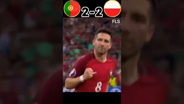 Portugal vs Poland penalty shutout #footballmatch #ronaldo #shortsvideo