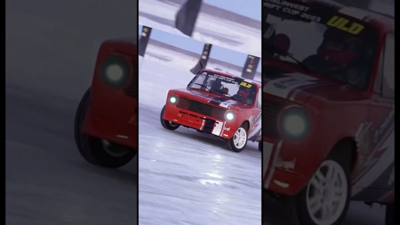 Красный - значит быстрый! ЧЕМПИОН ULD CHELINVEST WINTER DRIFT CUP 2023, Никита Максимов! #drift