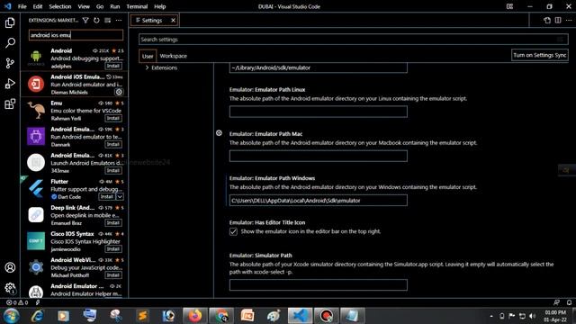 How To Open Android Emulator From VS Code / Android Emulator Open In VS Code / Android Tutorial 202