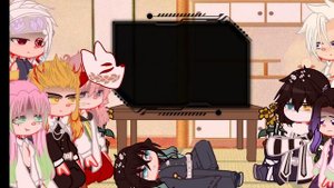 The Hashira & Sabito react to my videos with Giyuu Tomioka in them//Demon Slayer//Read Desc.