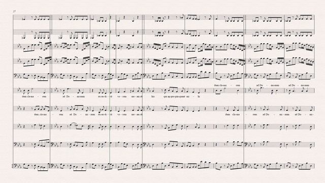 [Sheet music] Johann Michael Haydn (1737-1806) - Jacta cogitatum in Domino (1788) смотреть онлайн