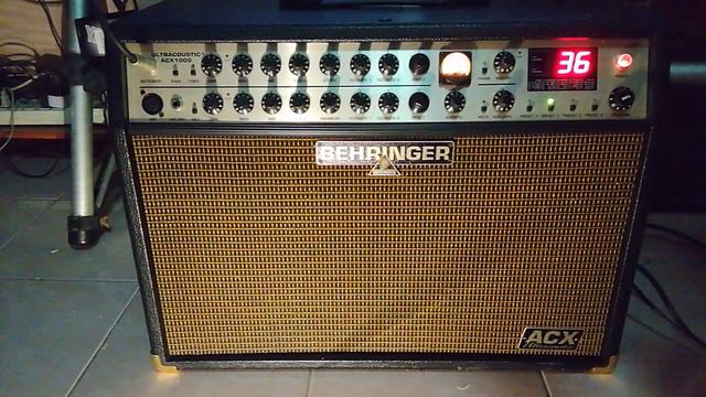 ♞ Behringer Ultracoustic ACX1000 Guitar Test ♞ смотреть онлайн