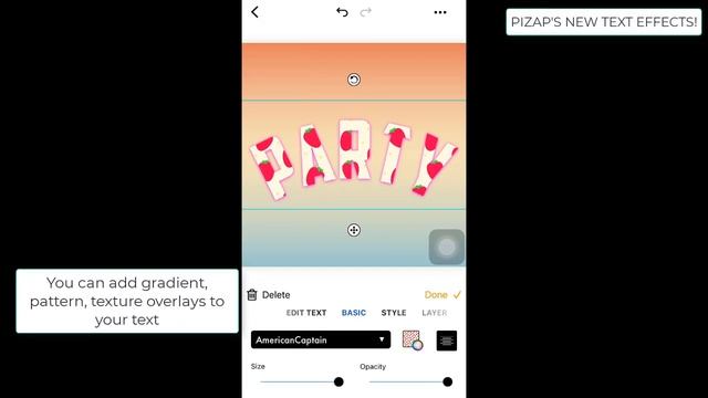 piZap's Quick Photo Editing Tutorial: piZap's New Text Effects! смотреть онлайн
