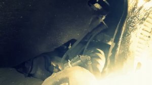 Audi A8 4E D3 Klemmschraube lösen, Querlenker wechseln, Schraube sitzt fest