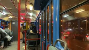 От станции метро «Сокол» до Братцево. Поездка на трамвае №6.