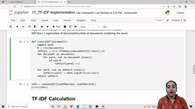 Lec-35_TF IDF Implementation and Stemming Stop Word | Python For Data Science | Computer Engineerin