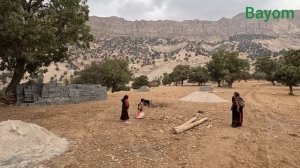 The nomadic life of Bayom's family in the mountains: adventures after Bayom's wounding