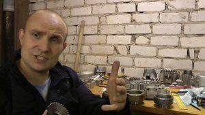 Коленвала Zongshen 190CC. Восстановление шпоночного паза коленвала