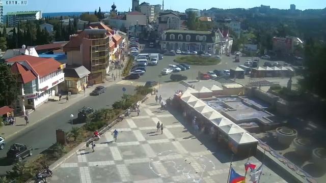 Вебкамера Площадь Советская. Запись 16.09.2016 15:00:16