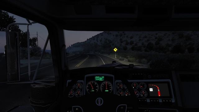 American Truck Simulator timelapse