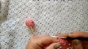 Очень легкий узор крючком для кофточки №31