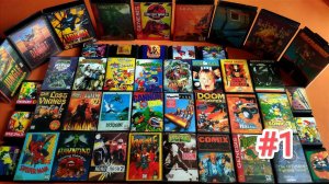 Картриджи SEGA! Моя коллекция  пиратки #1