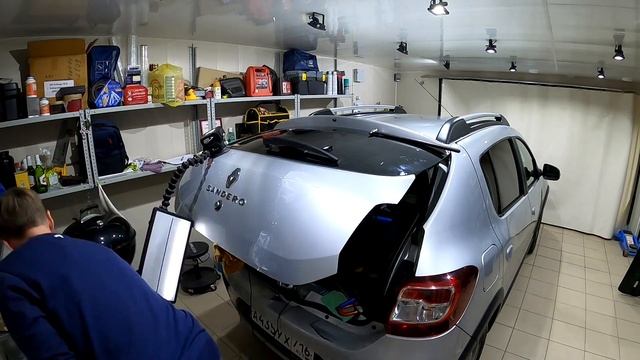 Sandero dent Repair - Сандеро ремонт вмятин ABRA CADABRA PDR смотреть онлайн