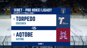 ТОРПЕДО - АКТОБЕ 21.02.24 ? 1xBet PRO HOKEI LIGASY 2024