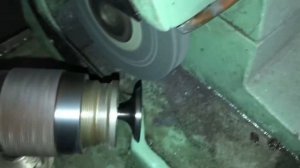 Шлифуем факсу клапана. Восстановление клапанов. Клапана из металлолома. Испытываем станок р108.