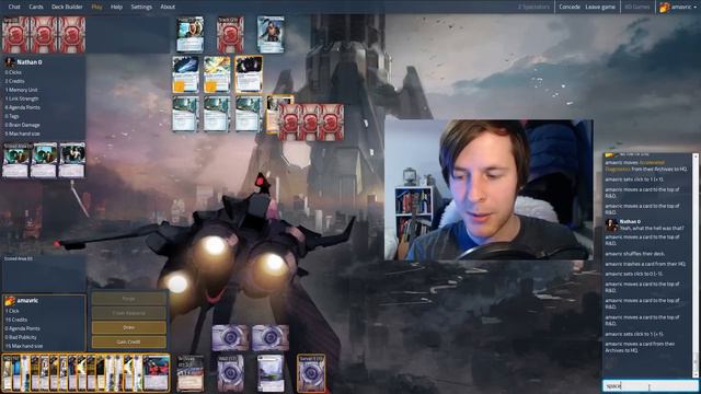 Android: Netrunner // Hasty CI vs. Geist - Competitive смотреть онлайн