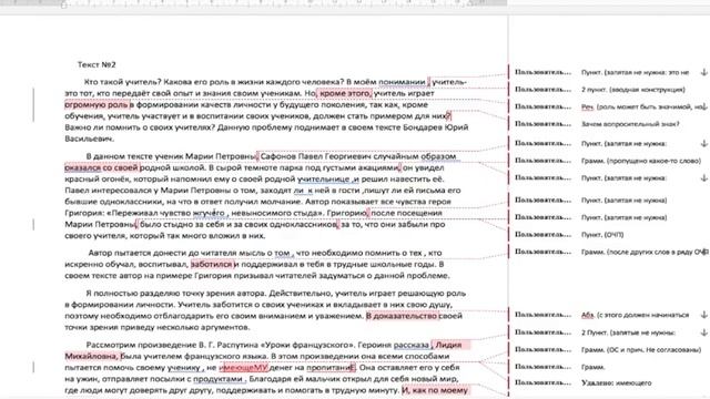Разбор сочинения ЕГЭ [IrishU]