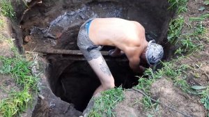 Реставрация старой сливной ямы