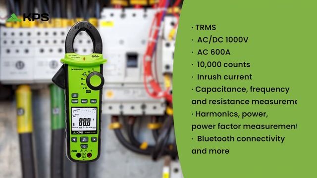 KPS DCM5000PW Power Clamp Meter смотреть онлайн