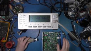 Anritsu RF power meter - quick look and test measurement.