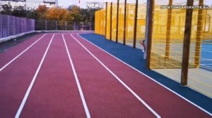 Разметка беговой дорожки