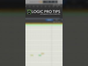 Logic Pro Tips #12 | Как изменить сетку в Piano Roll #logicprohelp #logicprox #lpx_бесплатные_уроки