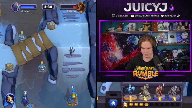 Absolutely *DOMINATING* Warcraft Rumble PvP! смотреть онлайн