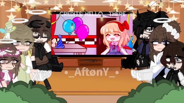 •William's and Mrs.Afton Family React to their Memes• смотреть онлайн