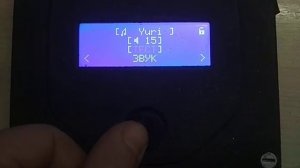 Меню с помощью программы FLPROG на экране 2004А не поддерживающего кириллицу 2